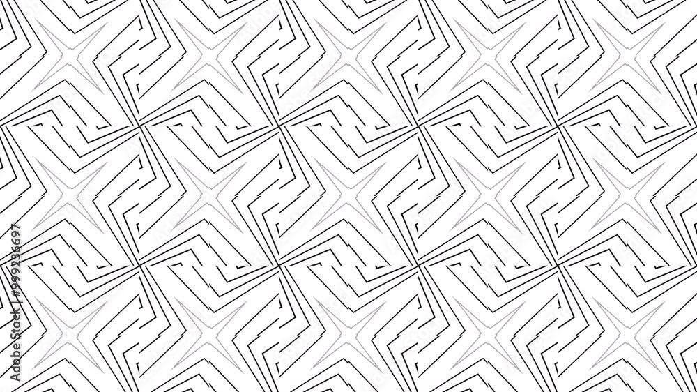 black lines, change and move according to the pattern. combined with a white background. abstract black lines, change and move according to the pattern. combined with a white background. abstract