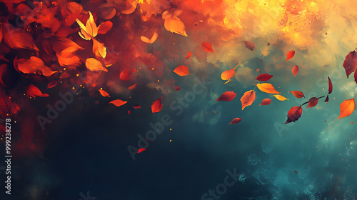 Autumn theme background image