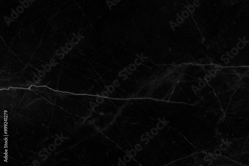 Black background marble wall texture for design art work.