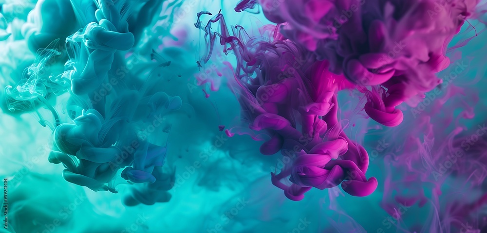 abstract background with bubbles