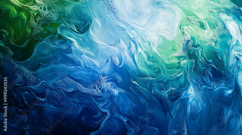 Abstract Blue and Green Captivating Background Design Abstract Blue and Green Captivating Background Design