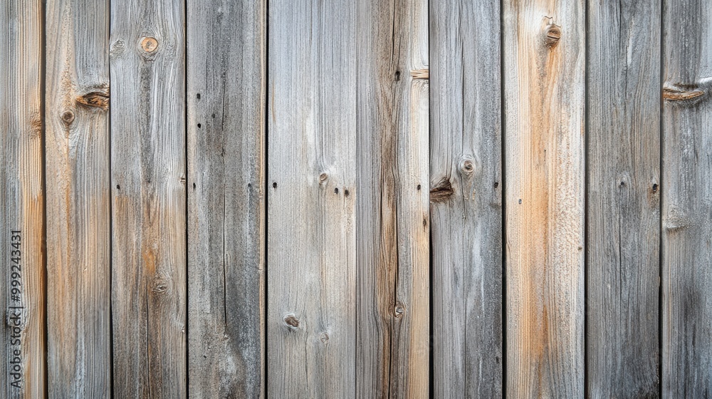 Rustic Weathered Wooden Fence Close-Up Image Rustic Weathered Wooden Fence Close-Up Image