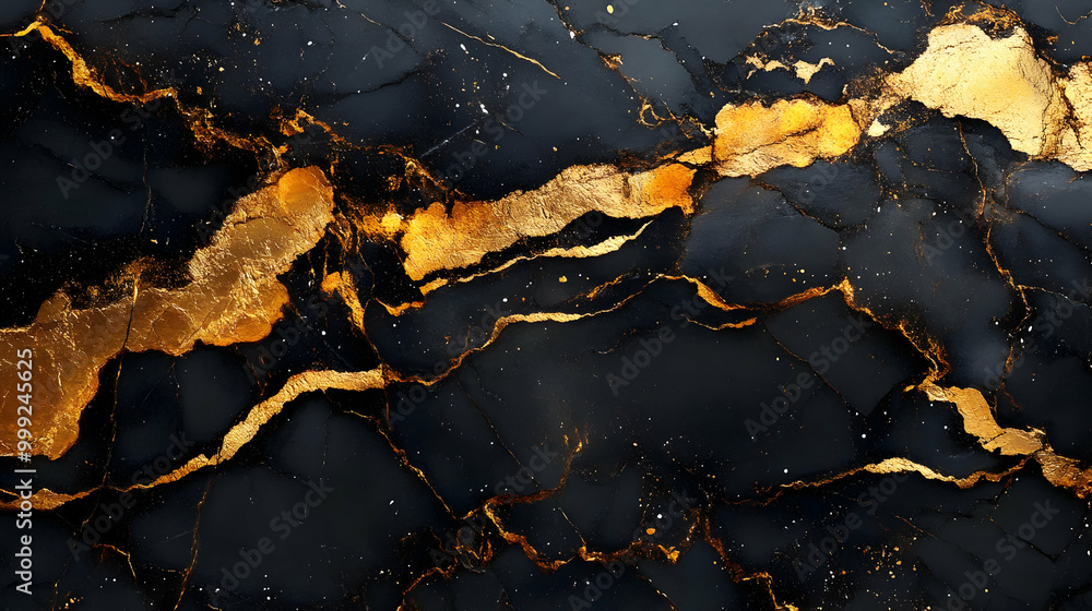 Black and Gold Marble Texture Background, Elegant Luxury Black and Gold Marble Texture Background, Elegant Luxury