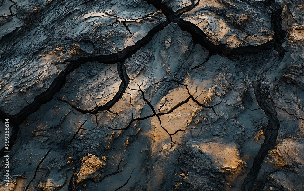 Dried-Out Riverbed Symbolizing Emotional Drought and Emptiness of Grief Dried-Out Riverbed Symbolizing Emotional Drought and Emptiness of Grief
