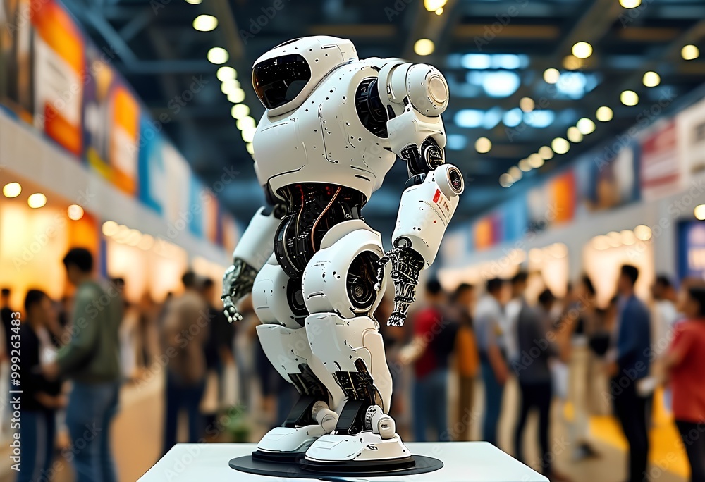 Fototapeta premium robot artist
