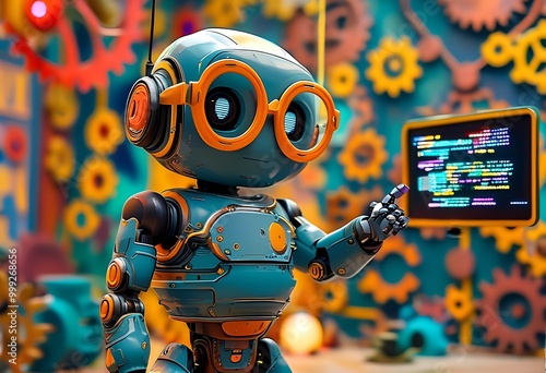 robot tablet