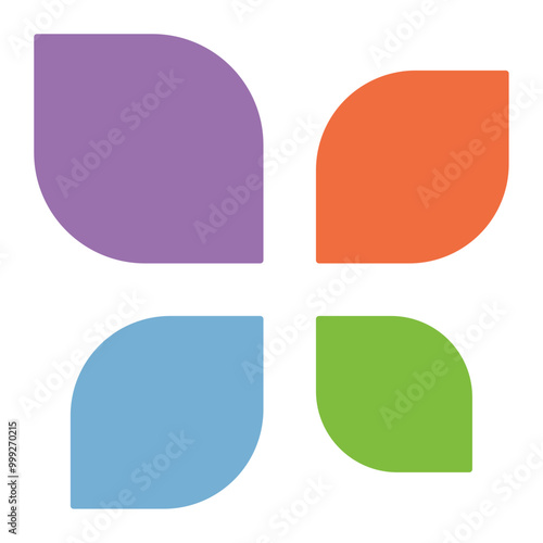 petal diagram icon 
