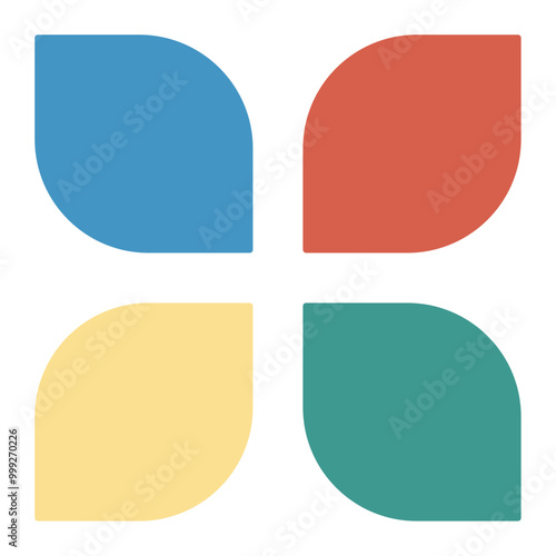 petal diagram icon 