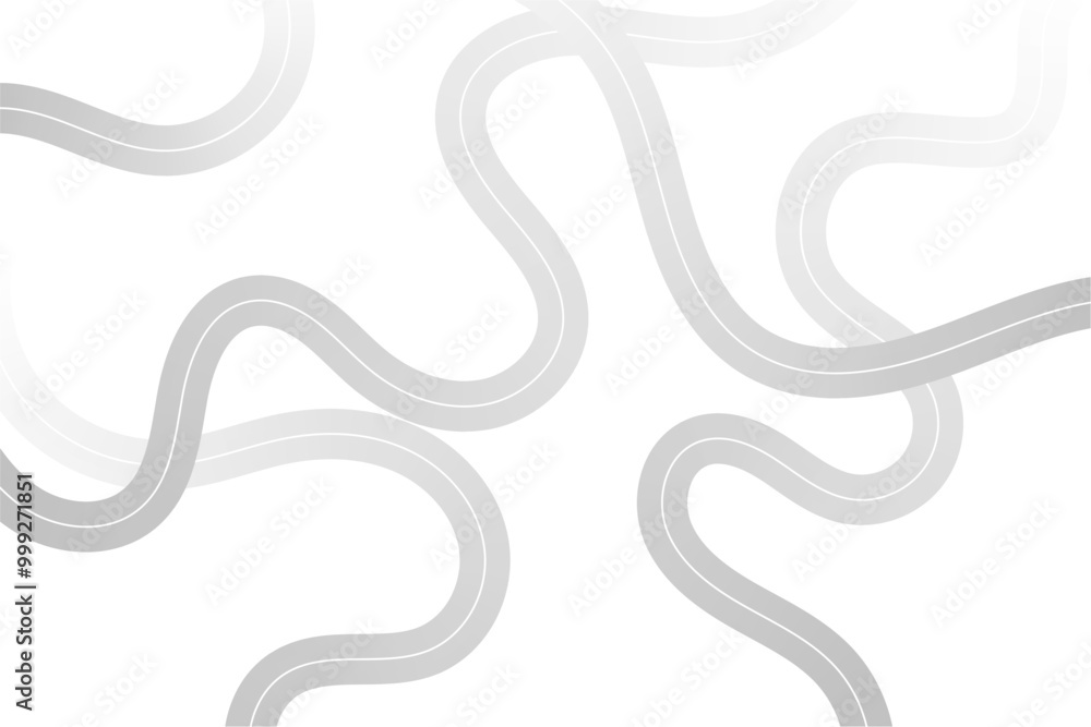 abstract curvy wiggly line on white background abstract curvy wiggly line on white background