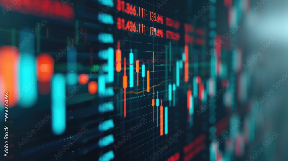 Analyzing the role of alternative investments in a balanced investment portfolio showcased through vibrant financial data charts and graphs with a deep depth of field effect Analyzing the role of alternative investments in a balanced investment portfolio showcased through vibrant financial data charts and graphs with a deep depth of field effect