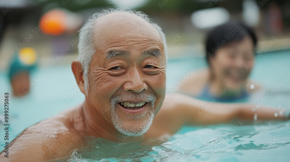 日本の高齢者のための楽しい水泳:春の至福の必要性を受け入れる 日本の高齢者のための楽しい水泳:春の至福の必要性を受け入れる