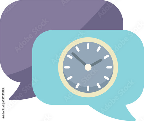 Concept of online support, available at working time, fast response