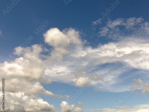 Blue Sky With Clouds