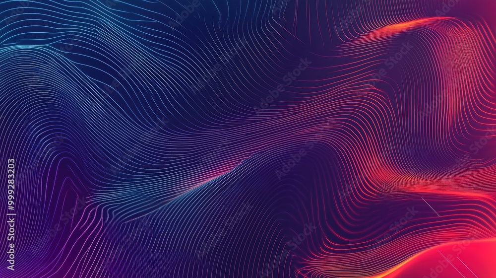 Vibrant Gradient Dynamic Lines Background Vibrant Gradient Dynamic Lines Background