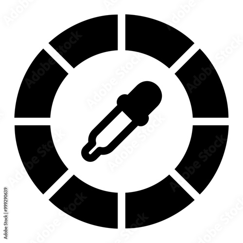 color picker Solid icon