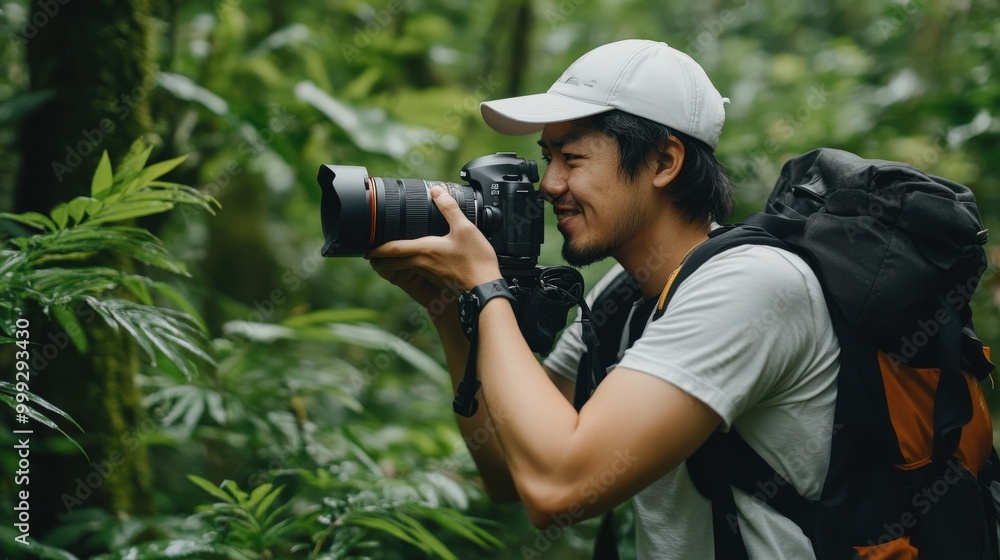 緑豊かな春の森での日本の野生動物写真撮影遠征 緑豊かな春の森での日本の野生動物写真撮影遠征
