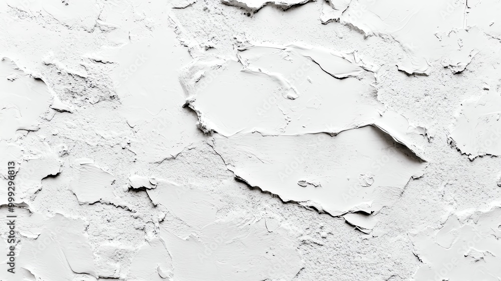 A close-up view of textured white plaster with unique creases and patterns, perfect for backgrounds and abstract designs. A close-up view of textured white plaster with unique creases and patterns, perfect for backgrounds and abstract designs.