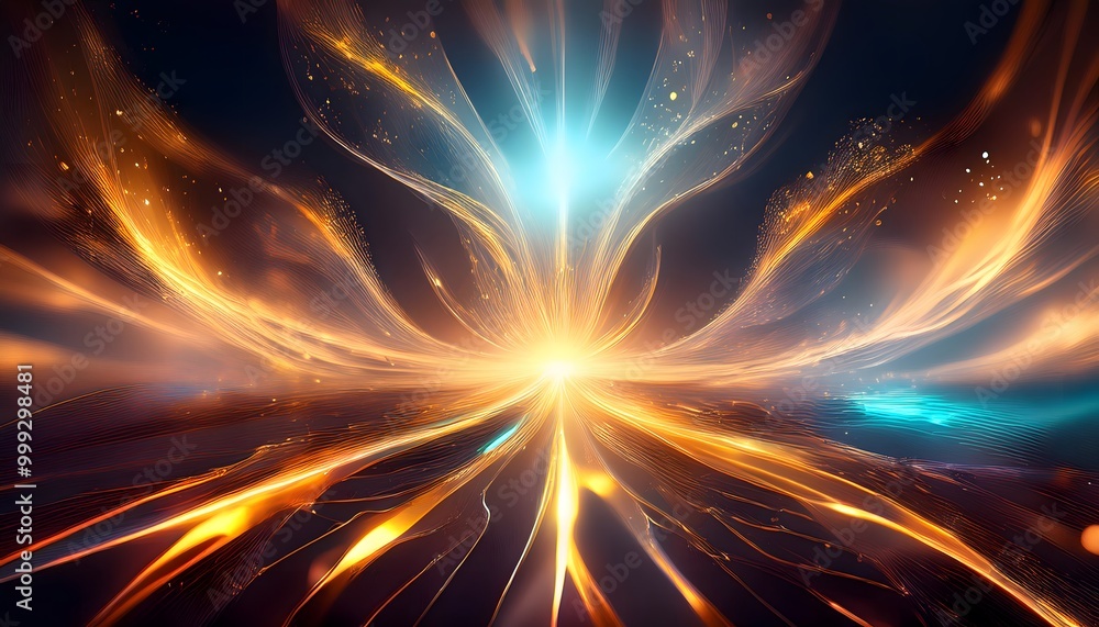 Fototapeta premium Abstract Light and Color