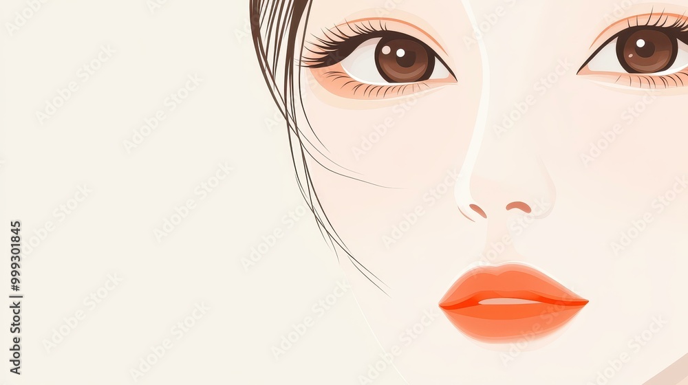 A stylish Asian woman poses elegantly, showcasing modern fashion with a clean backdrop for a chic look. A stylish Asian woman poses elegantly, showcasing modern fashion with a clean backdrop for a chic look.