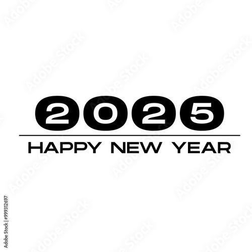 Cheerful New Year 2025 text plan. Front of business journal for 2025 new year with wishes. Blissful New Year 2025 Plan Layout. Present day Plan for Schedules, Greeting, Hello Card, and Occasions plan