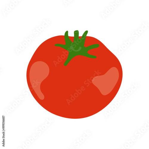 Organic food, tomato icon stickers, planner stickers and scrapbook stickers.
