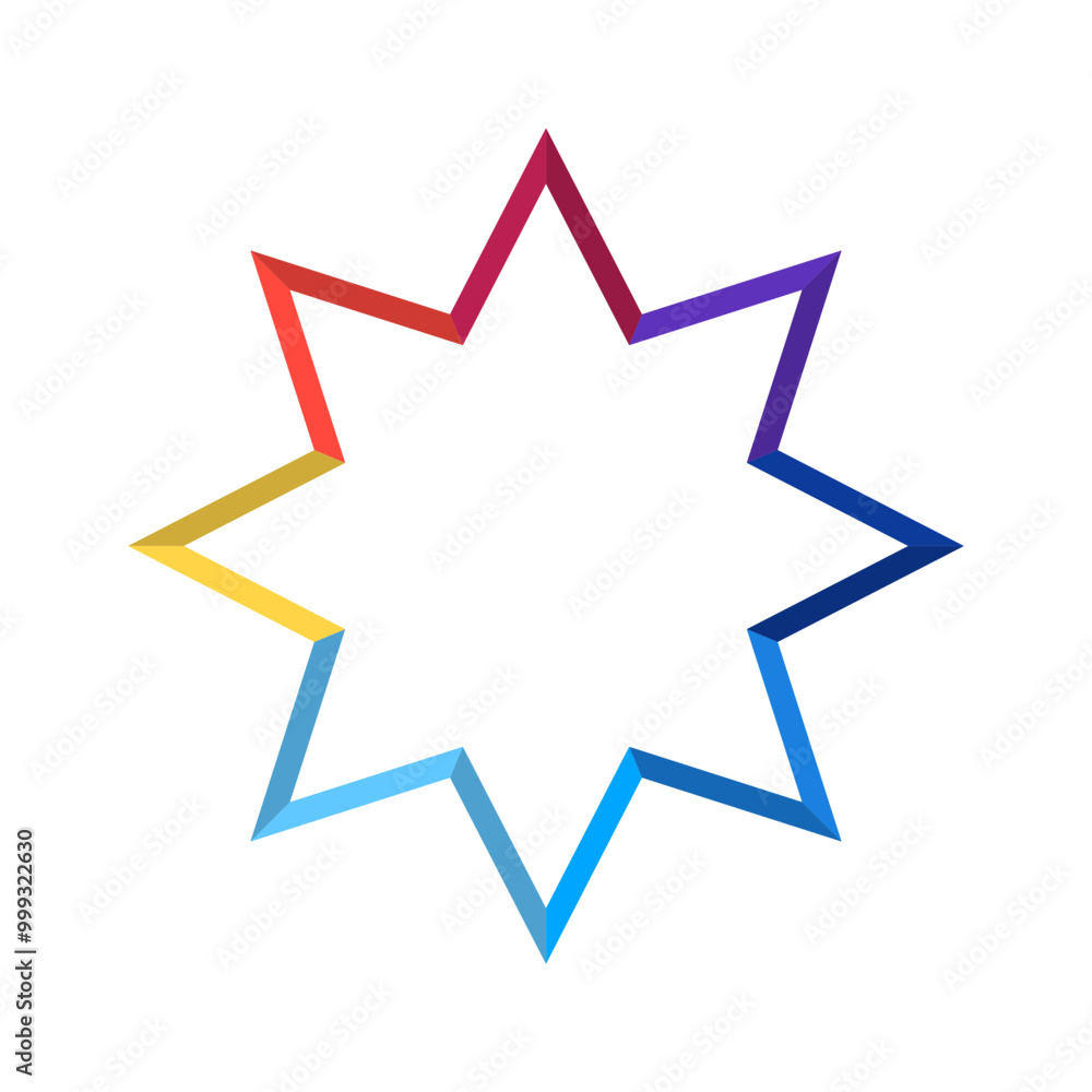Star Icon | Customizable Star Shape Design | Abstract Gradient Star Outline Icons Star Icon | Customizable Star Shape Design | Abstract Gradient Star Outline Icons