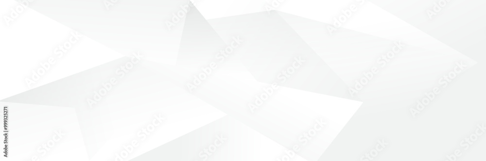 Abstract white Geometric banner design background. Abstract white Geometric banner design background.
