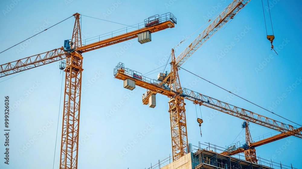 Cranes and Skyscrapers Transforming the Urban Landscape for Modernization and Economic Growth Cranes and Skyscrapers Transforming the Urban Landscape for Modernization and Economic Growth
