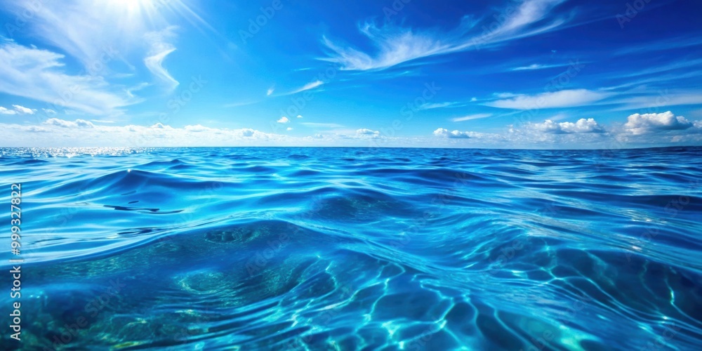 Blue ocean water with selective focus , sea, water, ocean, blue, selective focus, close up, tranquil, calm, clear, refreshing Blue ocean water with selective focus , sea, water, ocean, blue, selective focus, close up, tranquil, calm, clear, refreshing