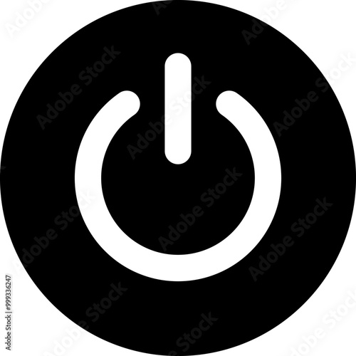 電源ボタンのアイコン
