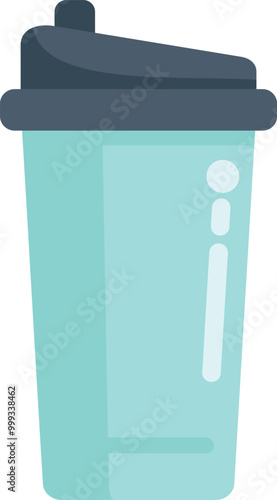 Reusable water bottle promoting hydration and eco consciousness