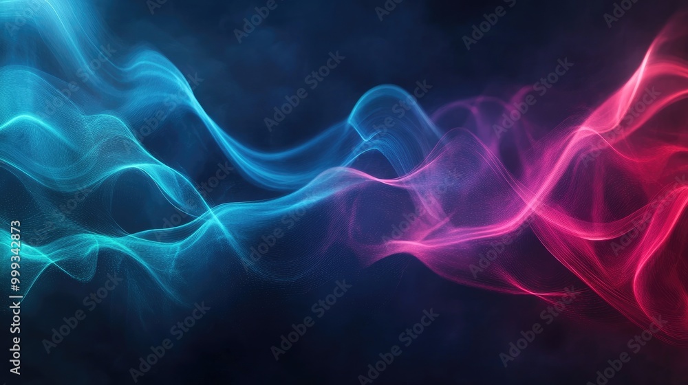 Abstract mysterious background with glowing lines, dark misty shadows, and deep color tones, evoking a surreal and unknown feeling Abstract mysterious background with glowing lines, dark misty shadows, and deep color tones, evoking a surreal and unknown feeling