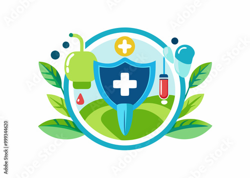 Vecteur médical de conception de logo dentaire 