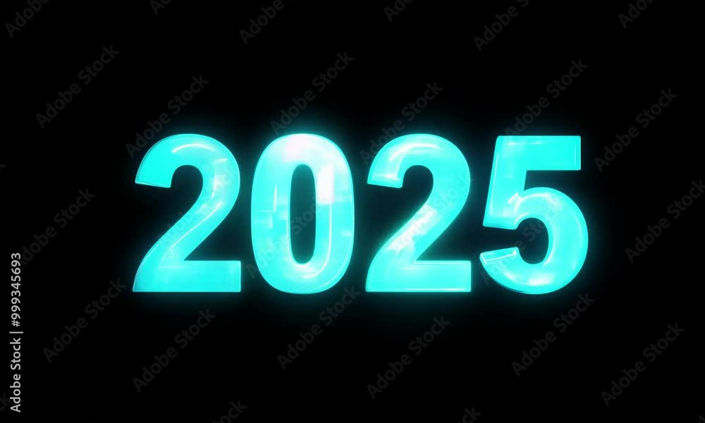 Stylized 3D numerals Stylized 3D numerals