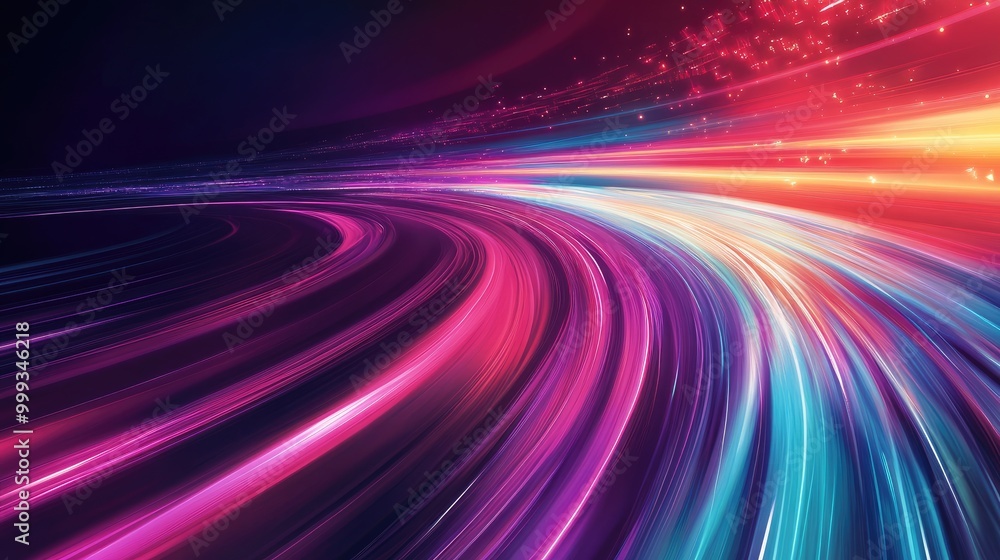 Stunning speed-themed background with flowing, curved lines and bright color gradients, creating a sense of fast-paced movement Stunning speed-themed background with flowing, curved lines and bright color gradients, creating a sense of fast-paced movement