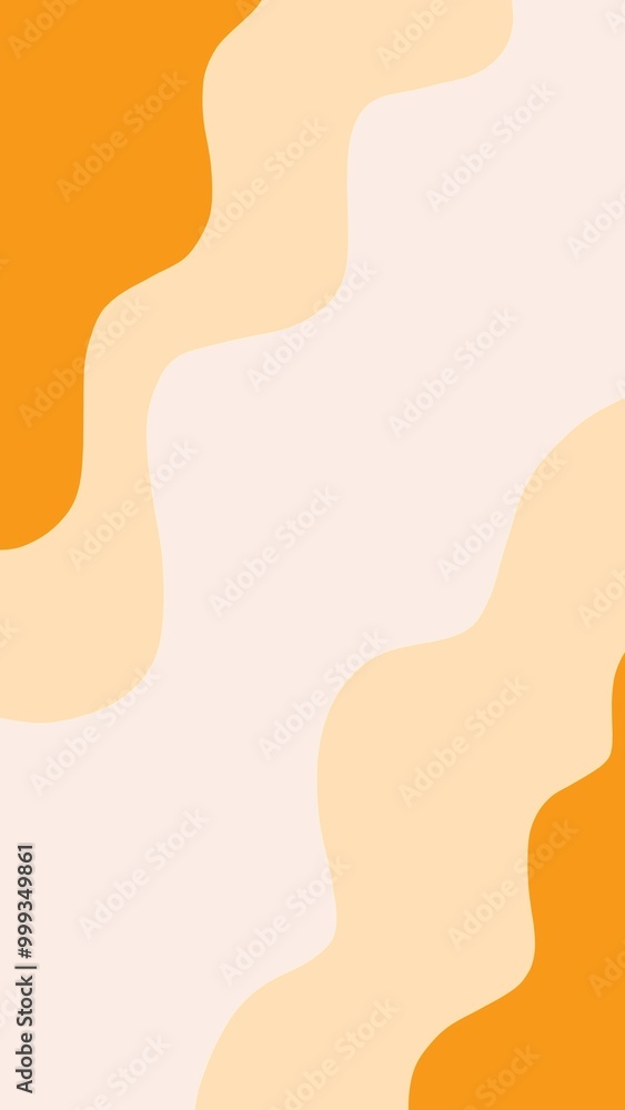 Aesthetic background of yellow and beige waves. Yellow and beige abstract wallpaper for presentations Aesthetic background of yellow and beige waves. Yellow and beige abstract wallpaper for presentations