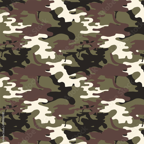 Army Camouflage Pattern Design