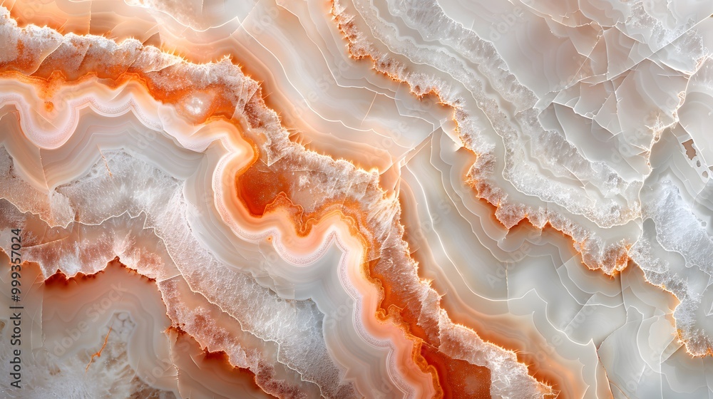 Polished marble surface with ripples. Polished marble surface with ripples.