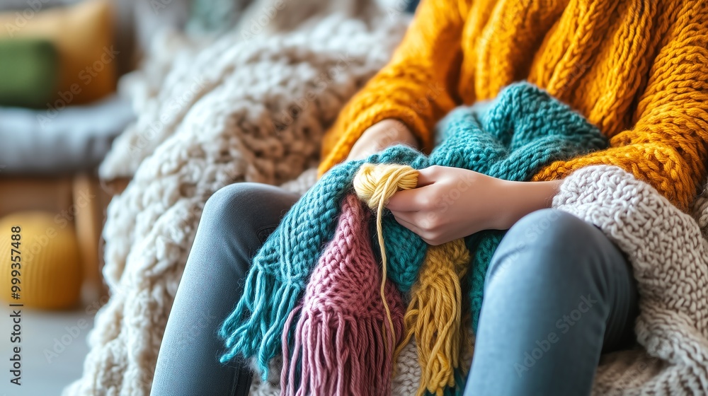 Cozy Knitting Afternoon: Embracing Creativity and Calm Cozy Knitting Afternoon: Embracing Creativity and Calm