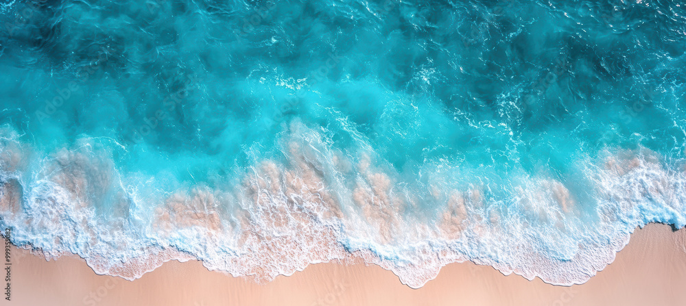 Sea and Sand Background for Text Sea and Sand Background for Text