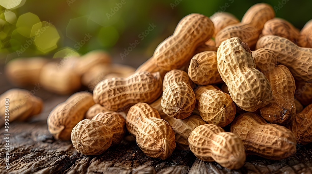 Pile of peanuts. Pile of peanuts.