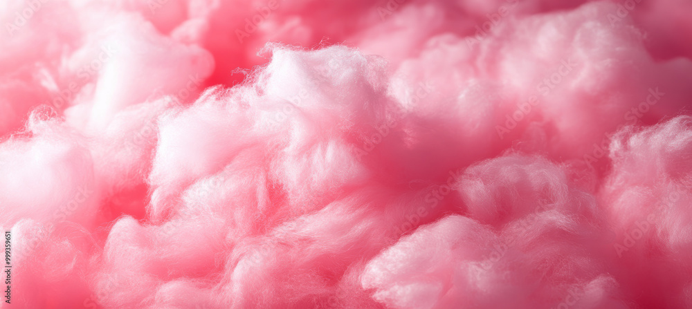 Seamless Cotton Candy Pink Pattern Seamless Cotton Candy Pink Pattern