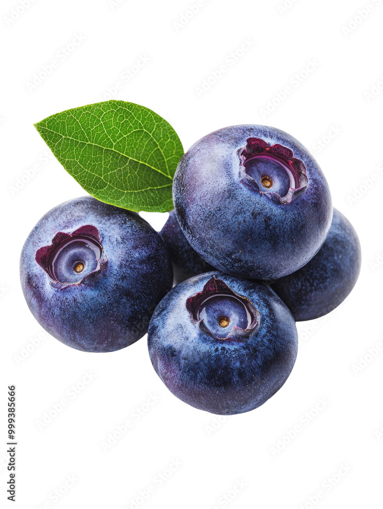 Obraz premium Juicy purple huckleberries are vibrant and fresh, perfect for adding flavor to dishes or enjoying as healthy snack. Their rich color and texture make them visually appealing