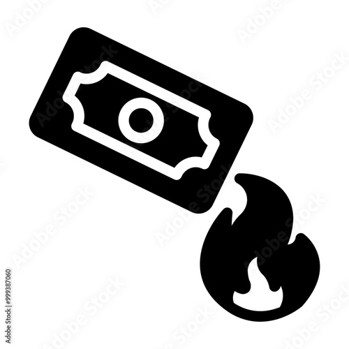 inflantion Solid icon