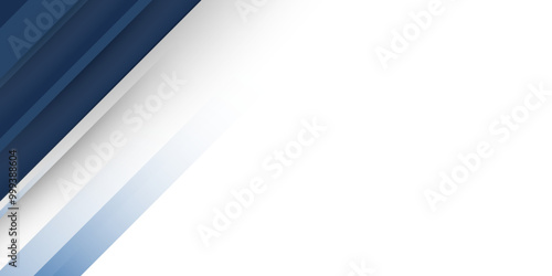 Modern dark blue gradient abstract background in white background. Colorful geometric background. Fluid shapes composition. Modern vibrant imac color. Vector illustration with corporate and business. 