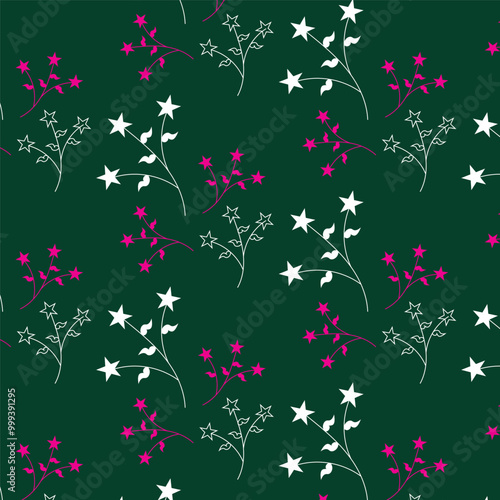 seamless floral pattern design