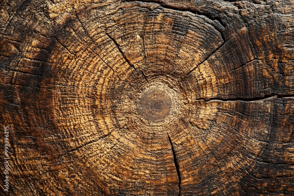 Fototapeta premium Detailed Textures of Vintage Wood Grain