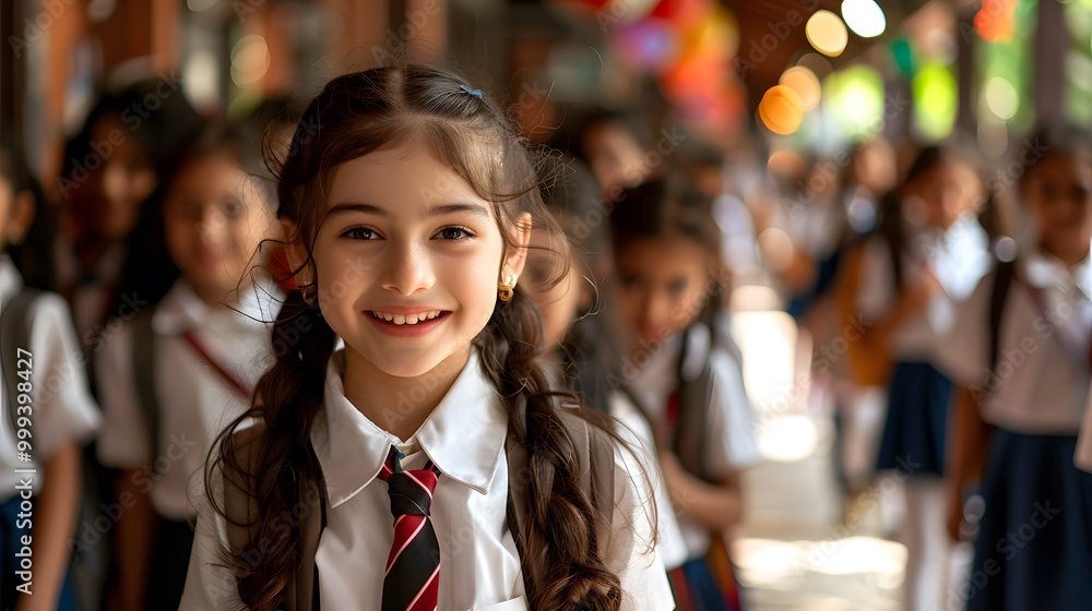 Kids with backpacks ready for back to school Kids with backpacks ready for back to school