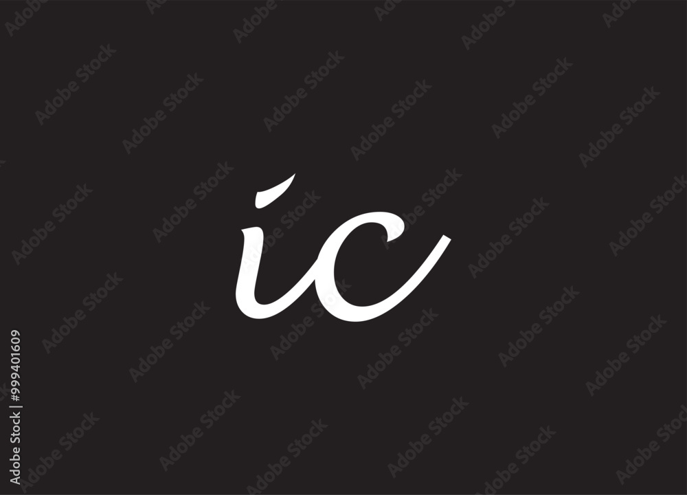 IC letter logo and initial logo design IC letter logo and initial logo design