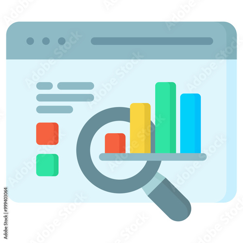 Data Research Icon